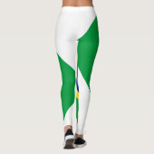 Leggings onder de vlag van Brazilië (Achterkant)