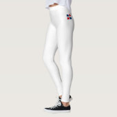 Leggings onder de vlag van de Dominicaanse Republi (Links)