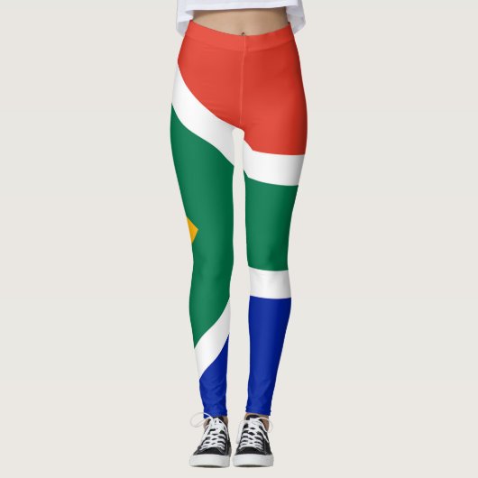 Leggings onder de vlag van Zuid-Afrika (Voorkant)