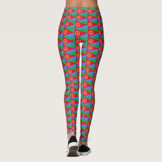 Leggings onder Eritrese vlag (Achterkant)