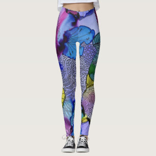 Leggings onderzeese tuin