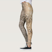 Leggings Ondes Abstraites (Gauche)