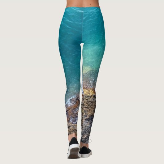 Leggings Ondes Azure (Dos)