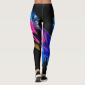 Leggings Ondes colorées (Dos)