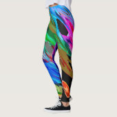 Leggings Ondes colorées (Gauche)