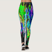 Leggings Ondes colorées (Dos)