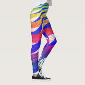 Leggings Ondes colorées (Droite)