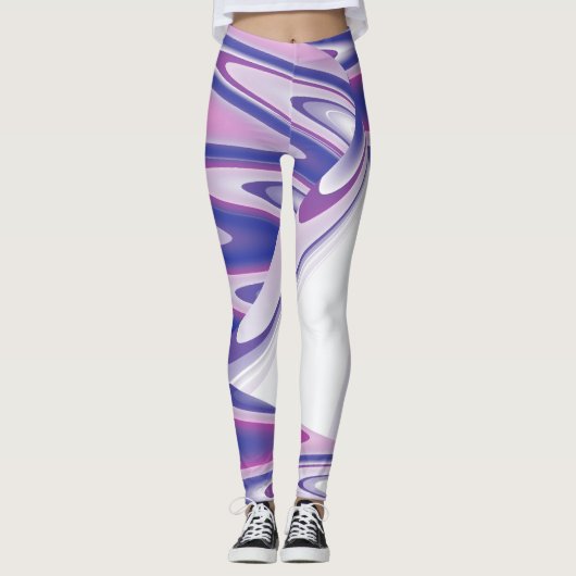 Leggings Ondes tournantes (Devant)