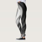 Leggings ondulés monochromatiques (Gauche)