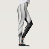 Leggings ondulés monochromatiques (Droite)