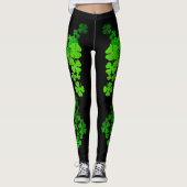 Leggings op de St Patricks Day Kus My Shamrocks (Voorkant)