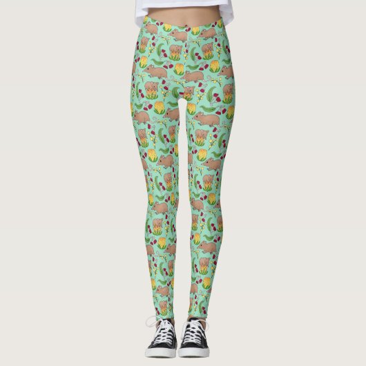 Leggings Opossum miel (Devant)