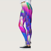 Leggings Options d'image d'art abstrait 3D 14-21 (Gauche)