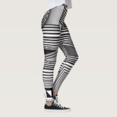 Leggings Optique via Formes (Droite)