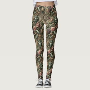Leggings Opulence Opatique - Victorien gothique