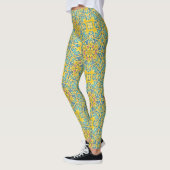 Leggings Or bleu arabe (Gauche)