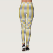 Leggings Or et argent (Checkers et Stripes) (Dos)