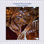 Leggings Or et Brown filaments Abstrait