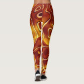 Leggings Or et cuivre (Dos)