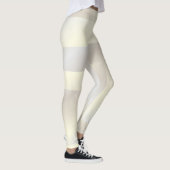 Leggings Or géométrique blanc (Droite)