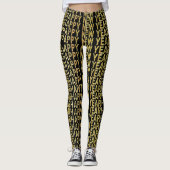 Leggings Or jaune HNY (Devant)