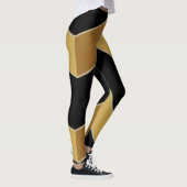 Leggings Or noir (Droite)