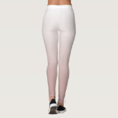 Leggings Or rose ombré moderne (Dos)