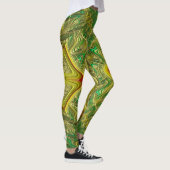 Leggings ~or vert rouge Noël (Droite)