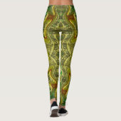 Leggings ~or vert rouge Noël (Dos)