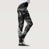 Leggings Oracle mystique chanceux embarquent des guêtres (Droite)