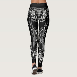Leggings Oracle mystique chanceux embarquent des guêtres
