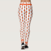Leggings orange (Dos)