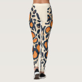 Leggings orange (Dos)