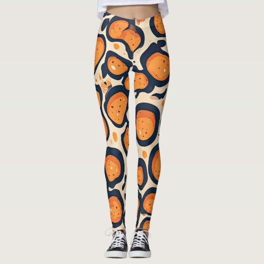 Leggings orange (Devant)