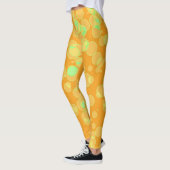 Leggings Orange avec bulles (Gauche)