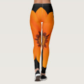 LEGGINGS ORANGE BLOOM (Dos)