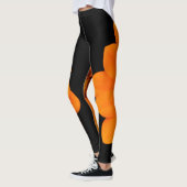 LEGGINGS ORANGE BLOOM (Gauche)