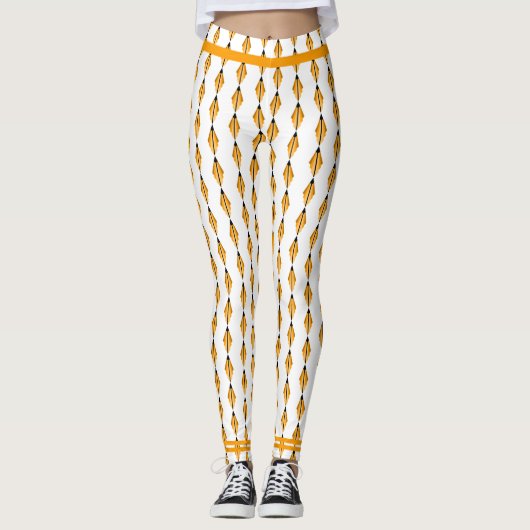 Leggings orange clair (Devant)