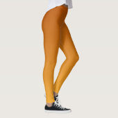 Leggings Orange doré Orange brûlé Brun doré (Droite)