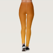 Leggings Orange doré Orange brûlé Brun doré (Dos)