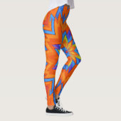 Leggings Orange Électrique (Droite)