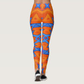 Leggings Orange Électrique (Dos)