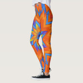 Leggings Orange Électrique (Gauche)