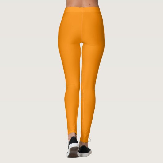 Leggings Orange foncé (Dos)