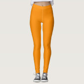 Leggings Orange foncé (Devant)