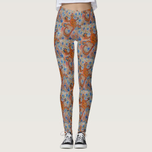 Leggings Orange Gecko