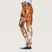 Leggings Orange Mess (Gauche)