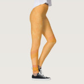 Leggings Orange or Abstrait Floral (Droite)