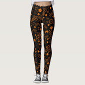 Leggings Orange ruban multi-impression...RSD/CRPS (Devant)