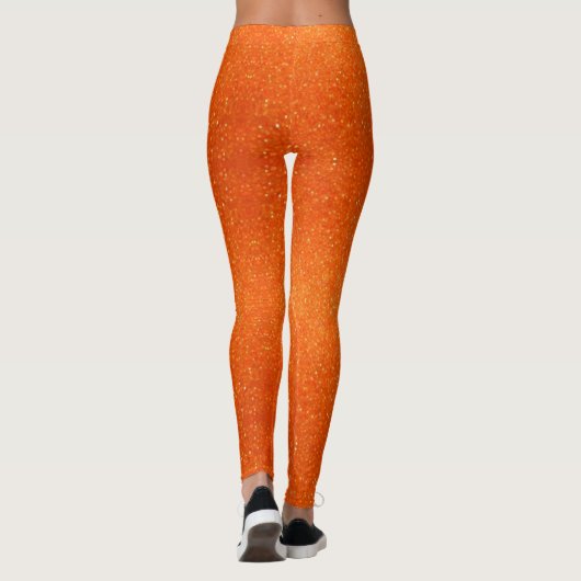 Leggings Orange Sparkle (Dos)